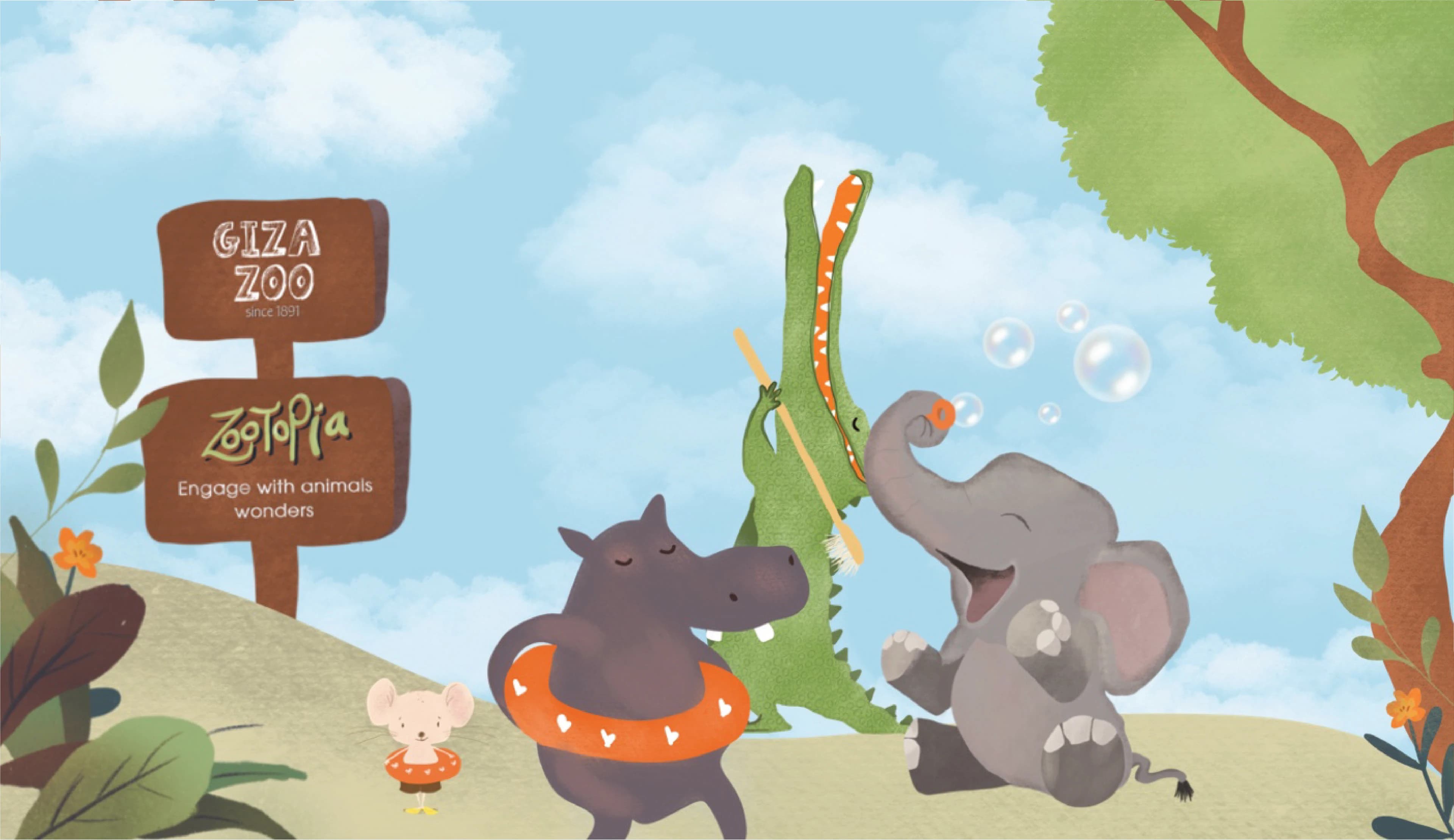 GIZA ZOO BRANDING gallery image 12