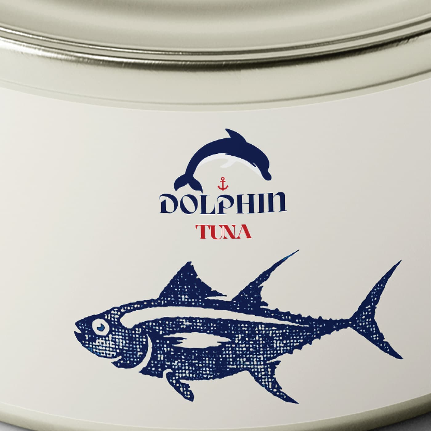 dolphin tuna retro style rebranding gallery image 1