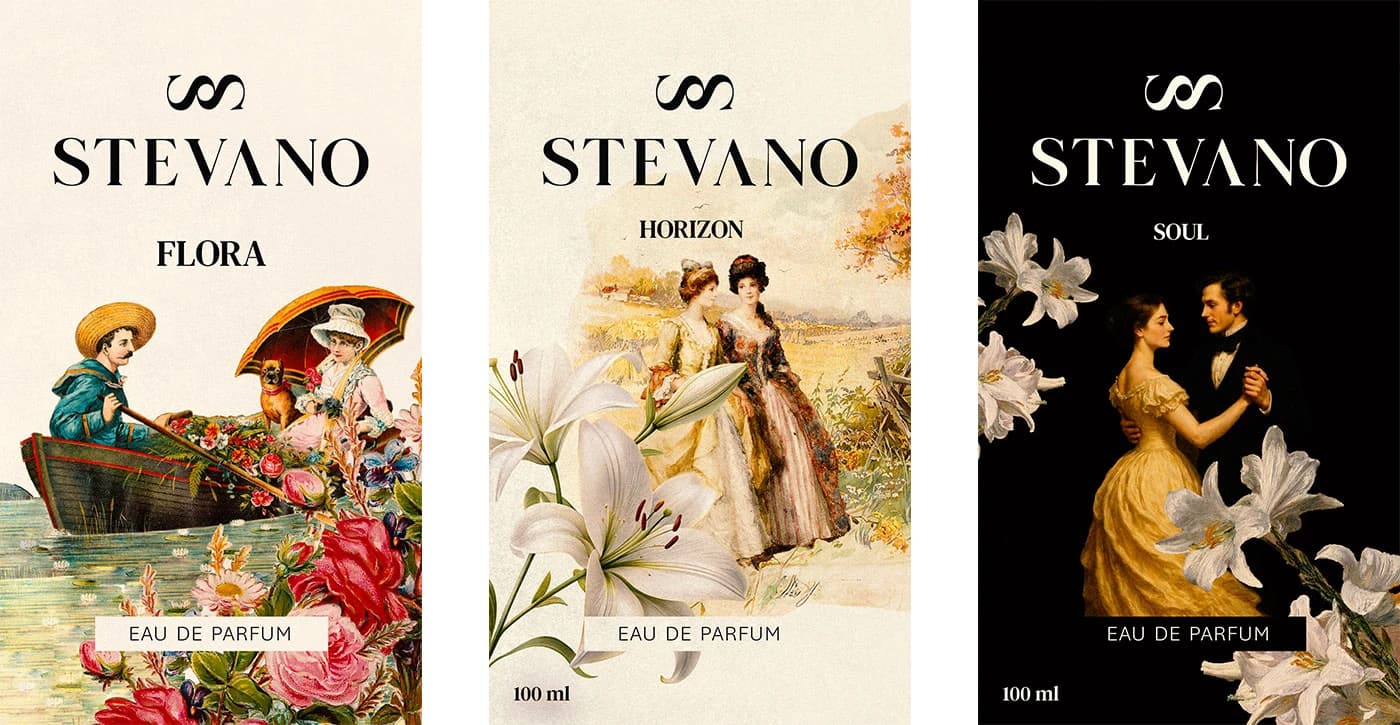 Unofficial stevano perfume packaging gallery image 2